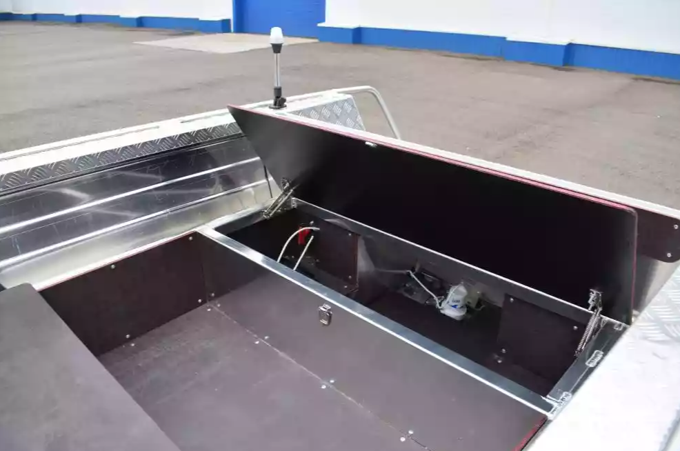 Алюминиевая лодка Wyatboat-390 DCM Увеличенный борт в Копейске
