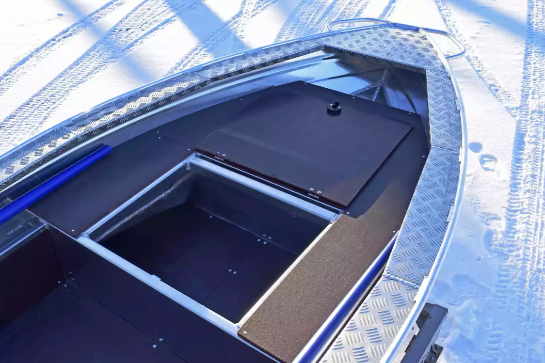 Алюминиевая лодка Wyatboat-370 Р FISH в Копейске