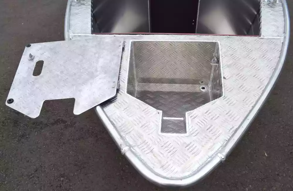 Алюминиевая лодка Wyatboat-390 DCM Увеличенный борт в Копейске