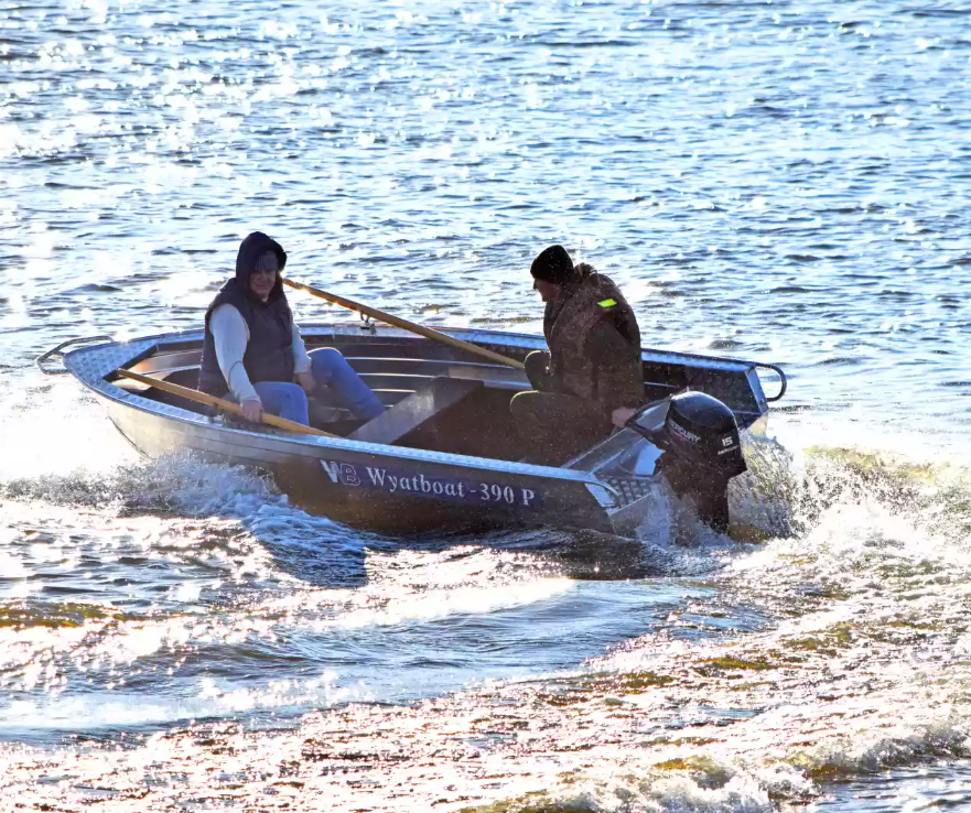 Алюминиевая лодка Wyatboat-390 P в Копейске