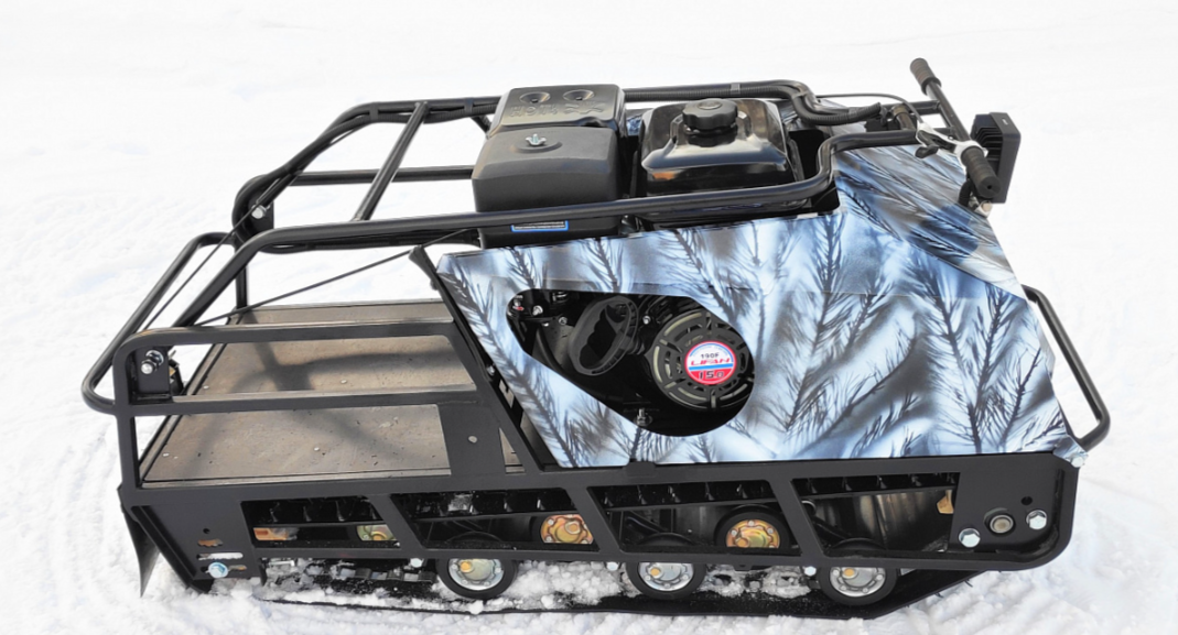 Мотобуксировщик Irondog (Железная собака) M500 20  Камуфляж Охотник в Копейске