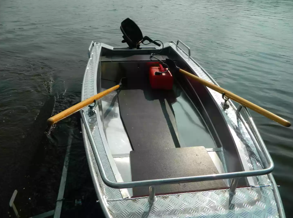 Алюминиевая лодка Wyatboat-390 У в Копейске