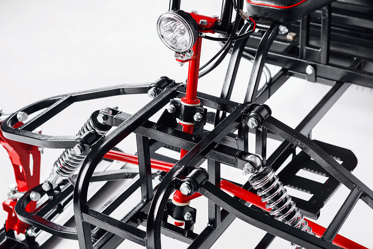 Лыжный модуль IKUDZO TERRAIN с подогревом ручек металлические лыжи в Копейске