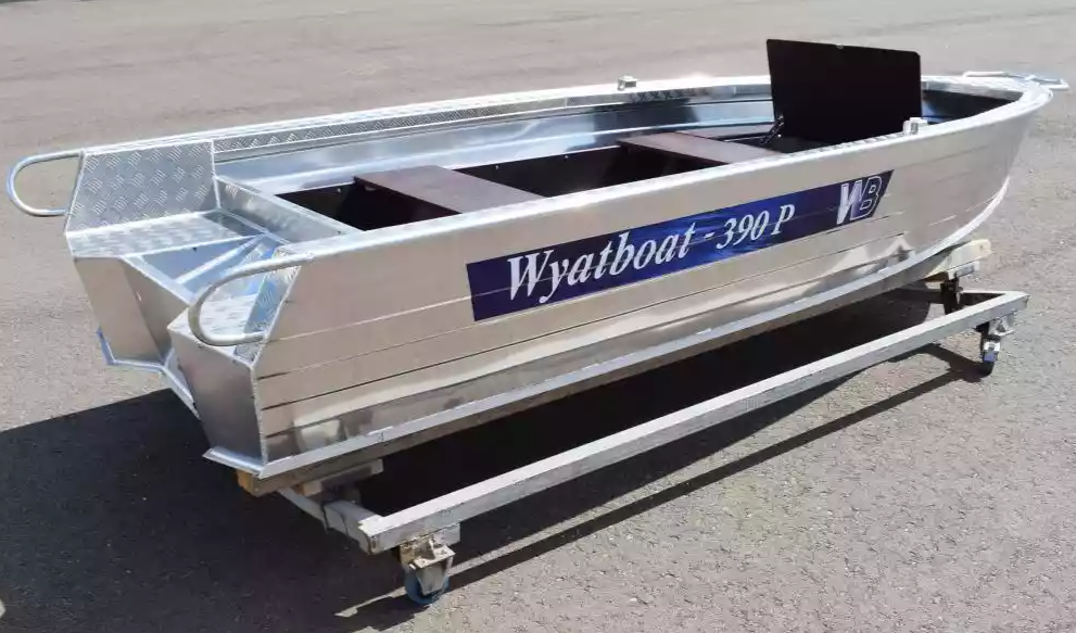 Алюминиевая лодка Wyatboat-390Р Fish в Копейске