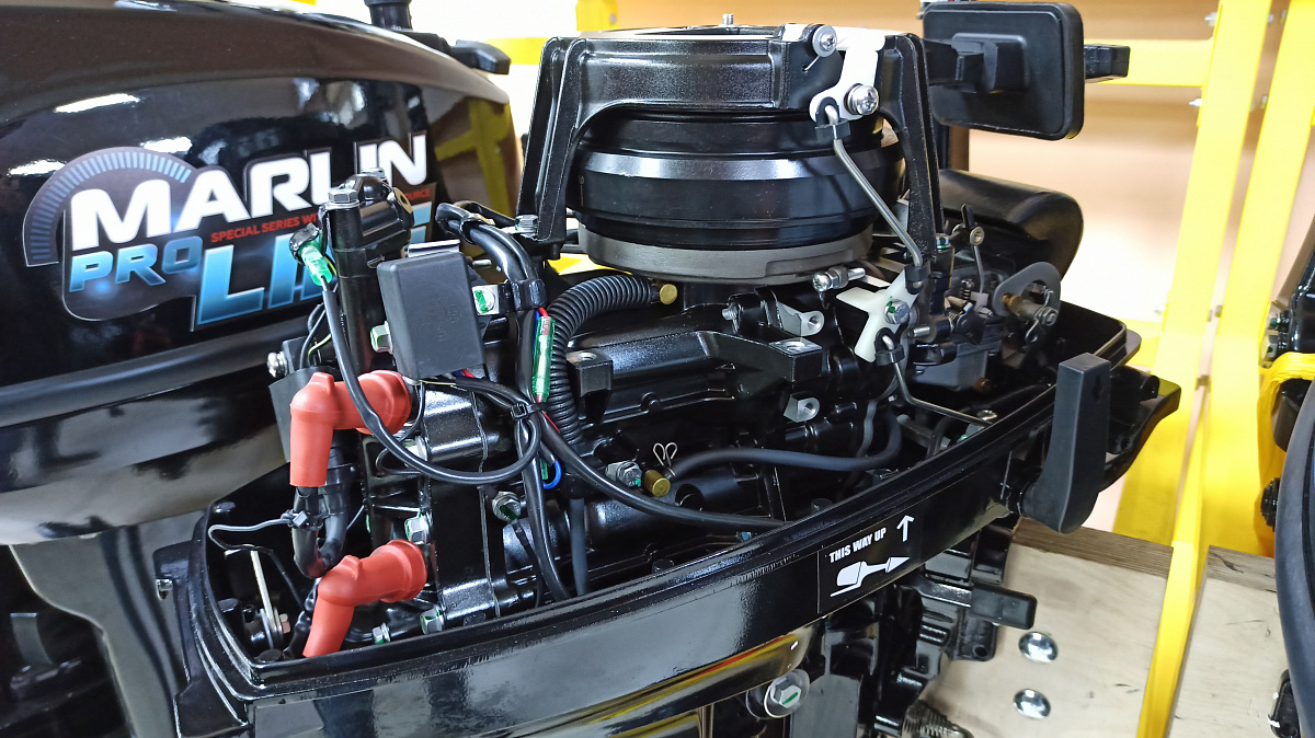 КОМПЛЕКТ Лодка MISHIMO PRO 350 + ЛОДОЧНЫЙ МОТОР MARLIN MP 9.9 (20) AMHS PRO в Копейске