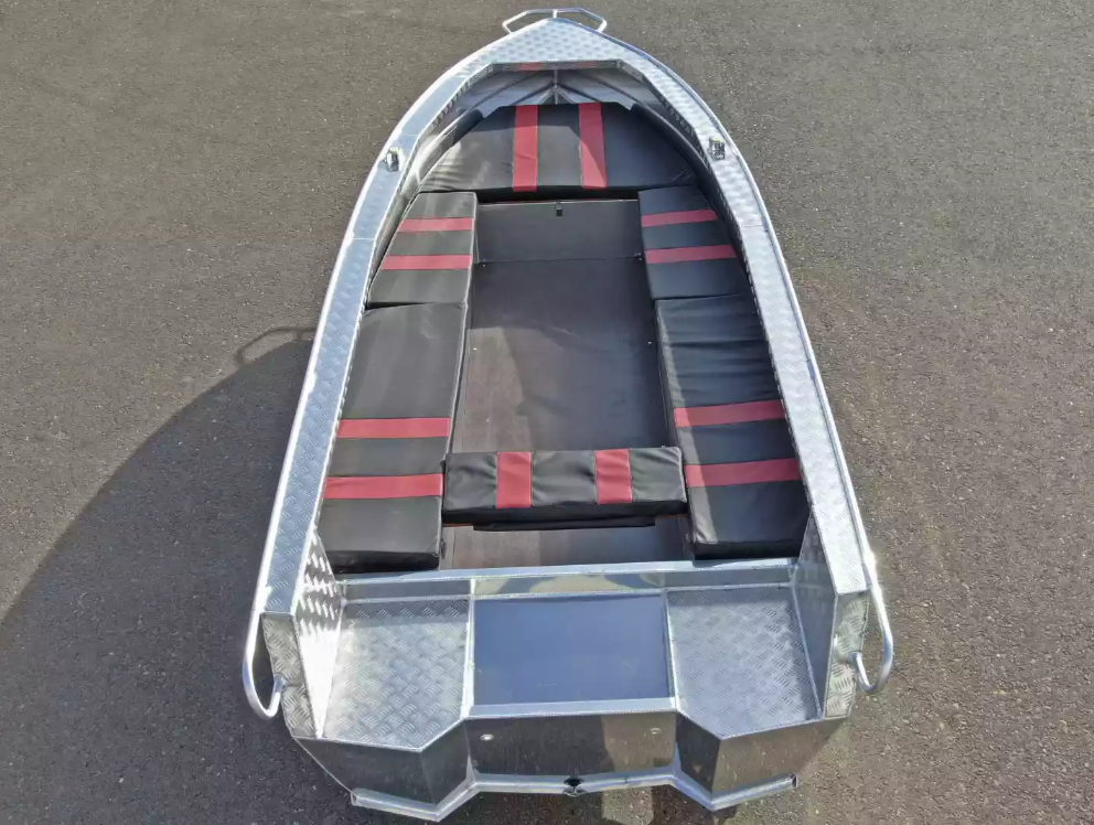 Алюминиевая лодка Wyatboat-390РМ увеличенный борт в Копейске