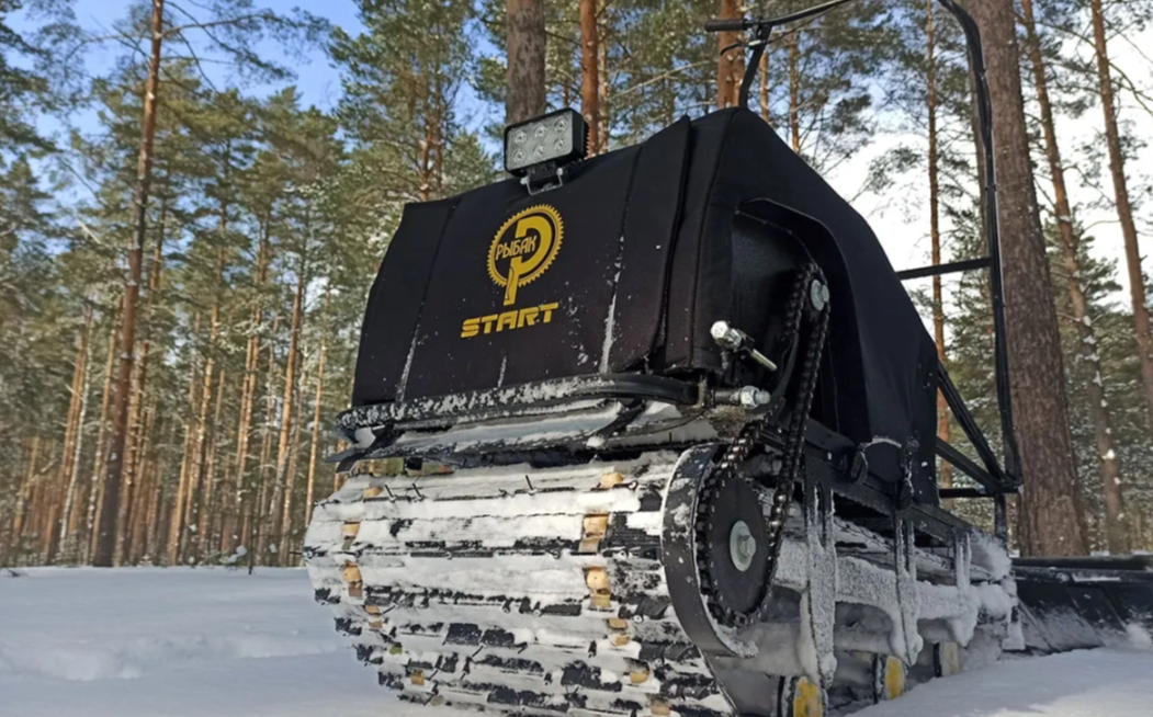 Мотобуксировщик РЫБАК СТАРТ Lifan 15 л.с (тканный капот) в Копейске