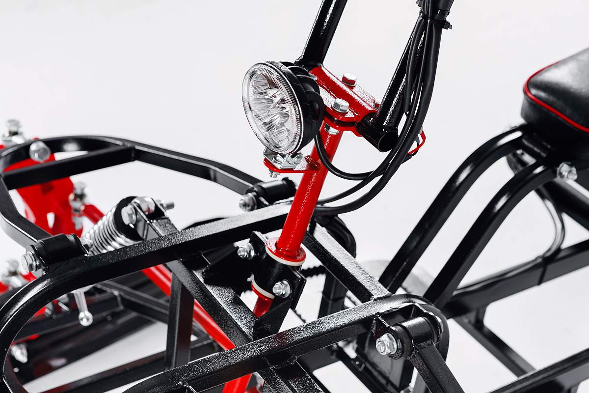 Лыжный модуль IKUDZO TERRAIN с подогревом ручек металлические лыжи в Копейске