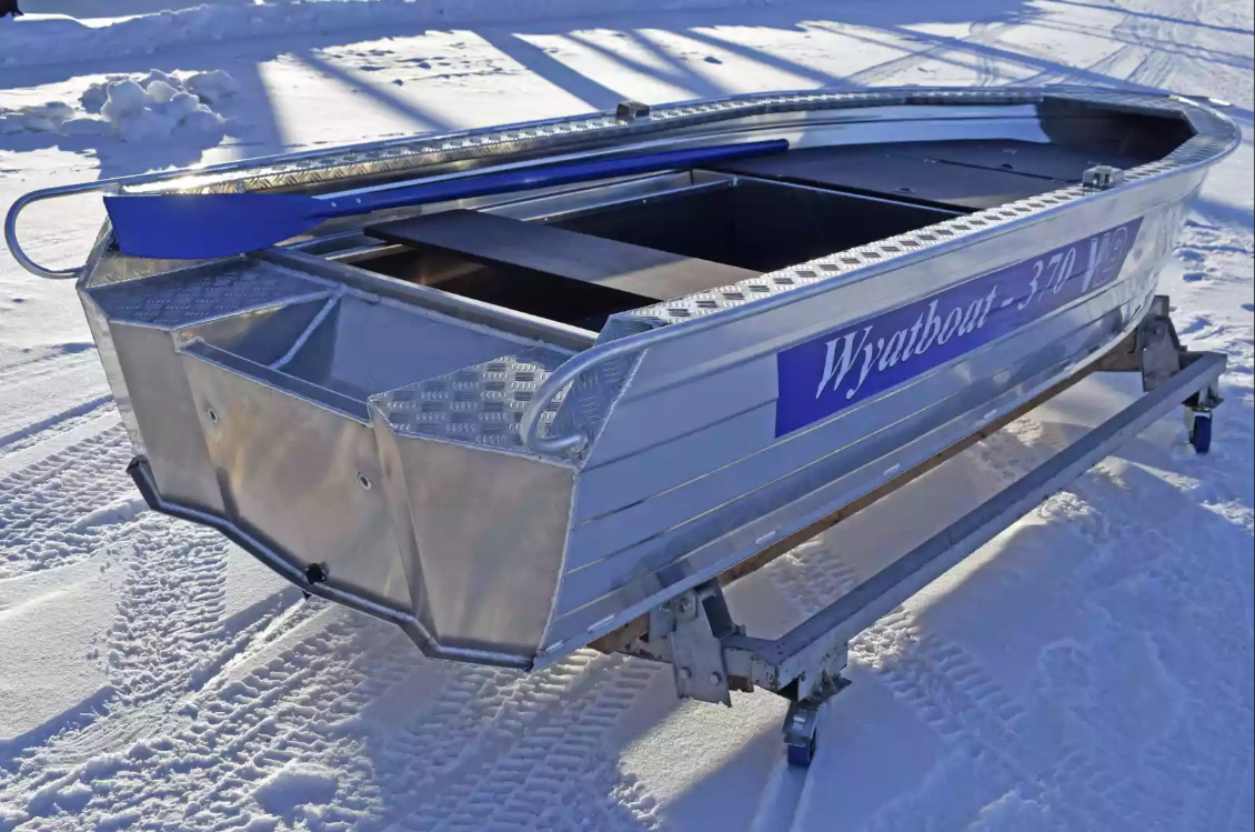 Алюминиевая лодка Wyatboat-370 Р FISH в Копейске