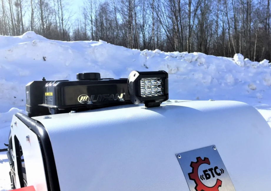 Мотобуксировщик БТС «STANDART PRO»  500/15 э/зап. LIFAN PRO(216 Ватт) в Копейске