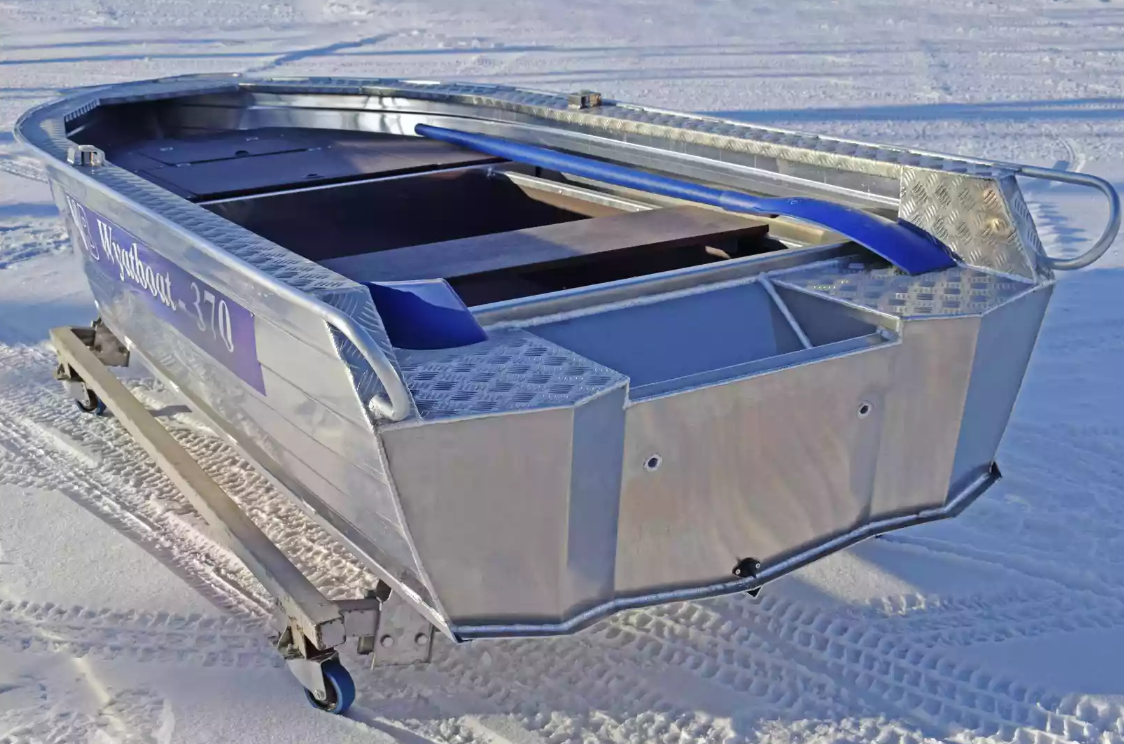 Алюминиевая лодка Wyatboat-370 Р FISH в Копейске