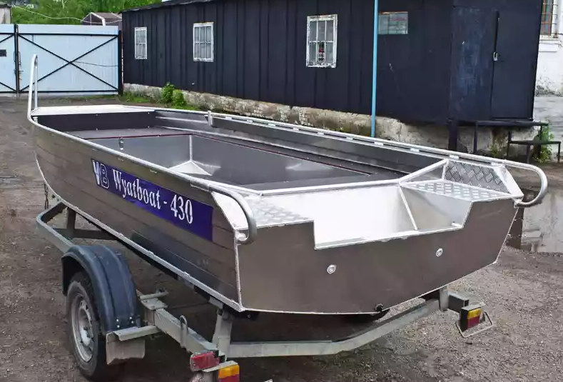 Алюминиевая лодка  Wyatboat-430 Master в Копейске