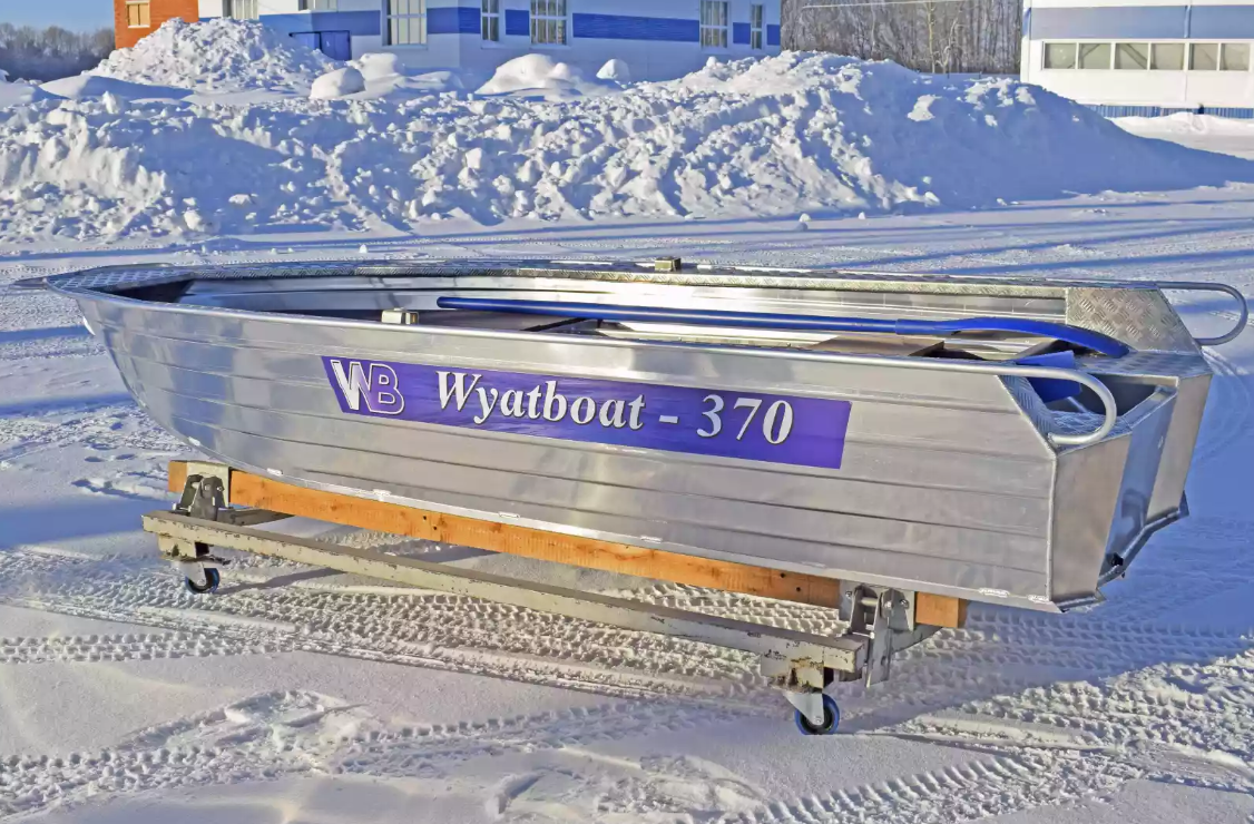 Алюминиевая лодка Wyatboat-370 Р FISH в Копейске