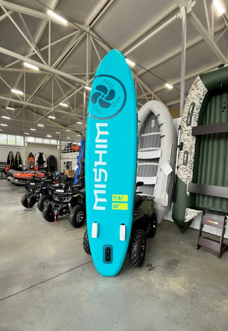 SUP (САП) Доска MISHIMO PRO-MAX Light Teal 11’ (335см) в Копейске