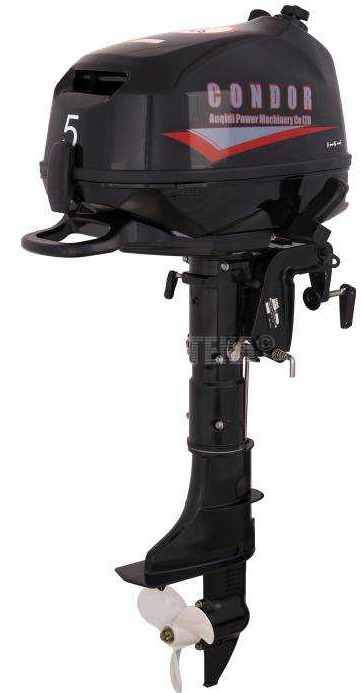 Лодочный мотор Condor F5HS без бака 12 л. в Копейске