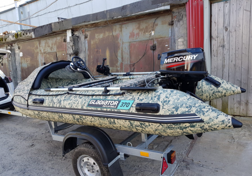 НАДУВНАЯ ЛОДКА GLADIATOR C370AL в Копейске