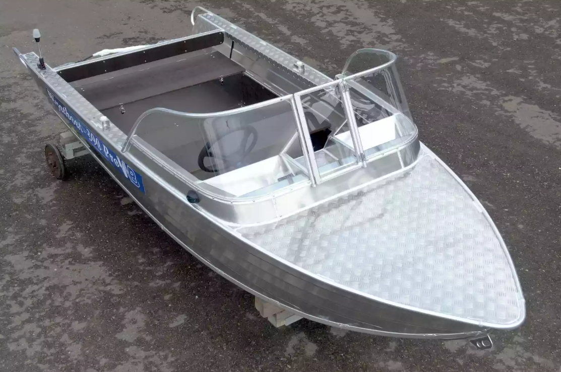 Алюминиевая лодка Wyatboat-390 Pro в Копейске