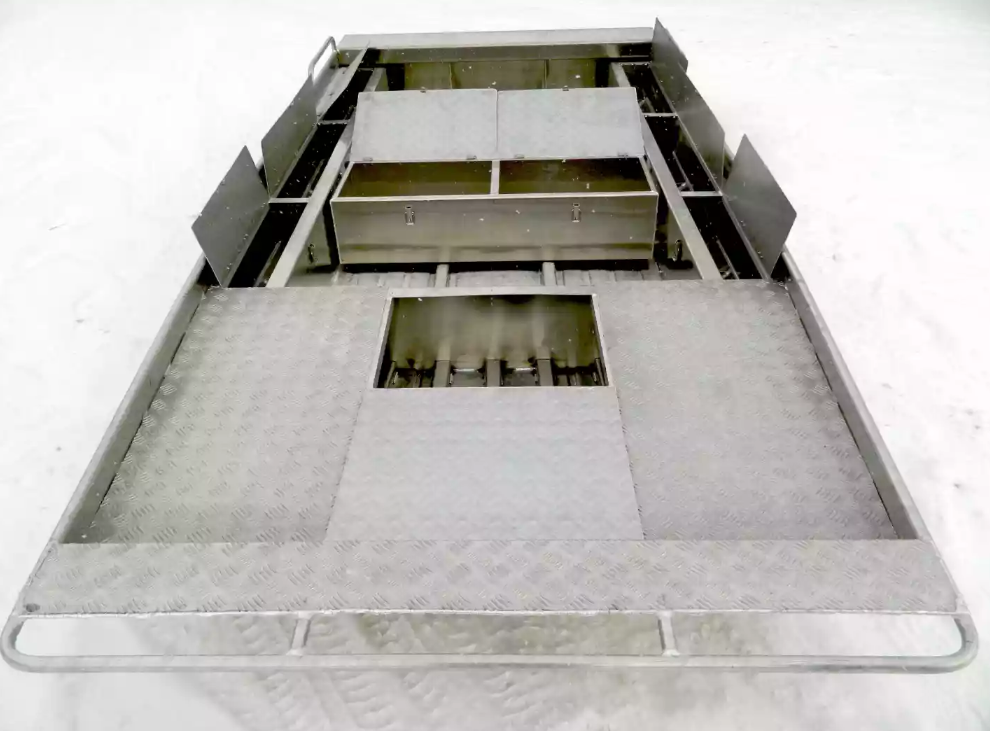 Алюминиевая лодка Wyatboat-390 Jonboat в Копейске