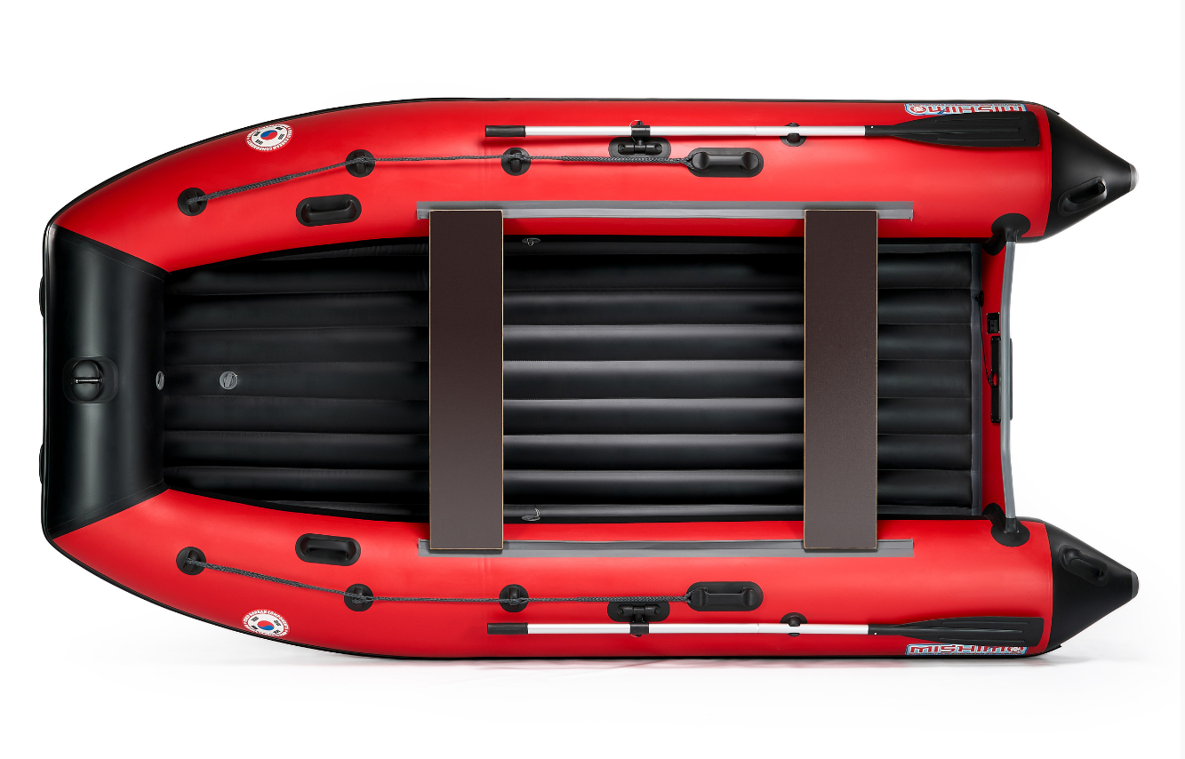 КОМПЛЕКТ ЛОДКА MISHIMO RAPID 380 + ЛОДОЧНЫЙ МОТОР MARLIN MP 9.9 (20) AMHS PROLINE FORCE в Копейске