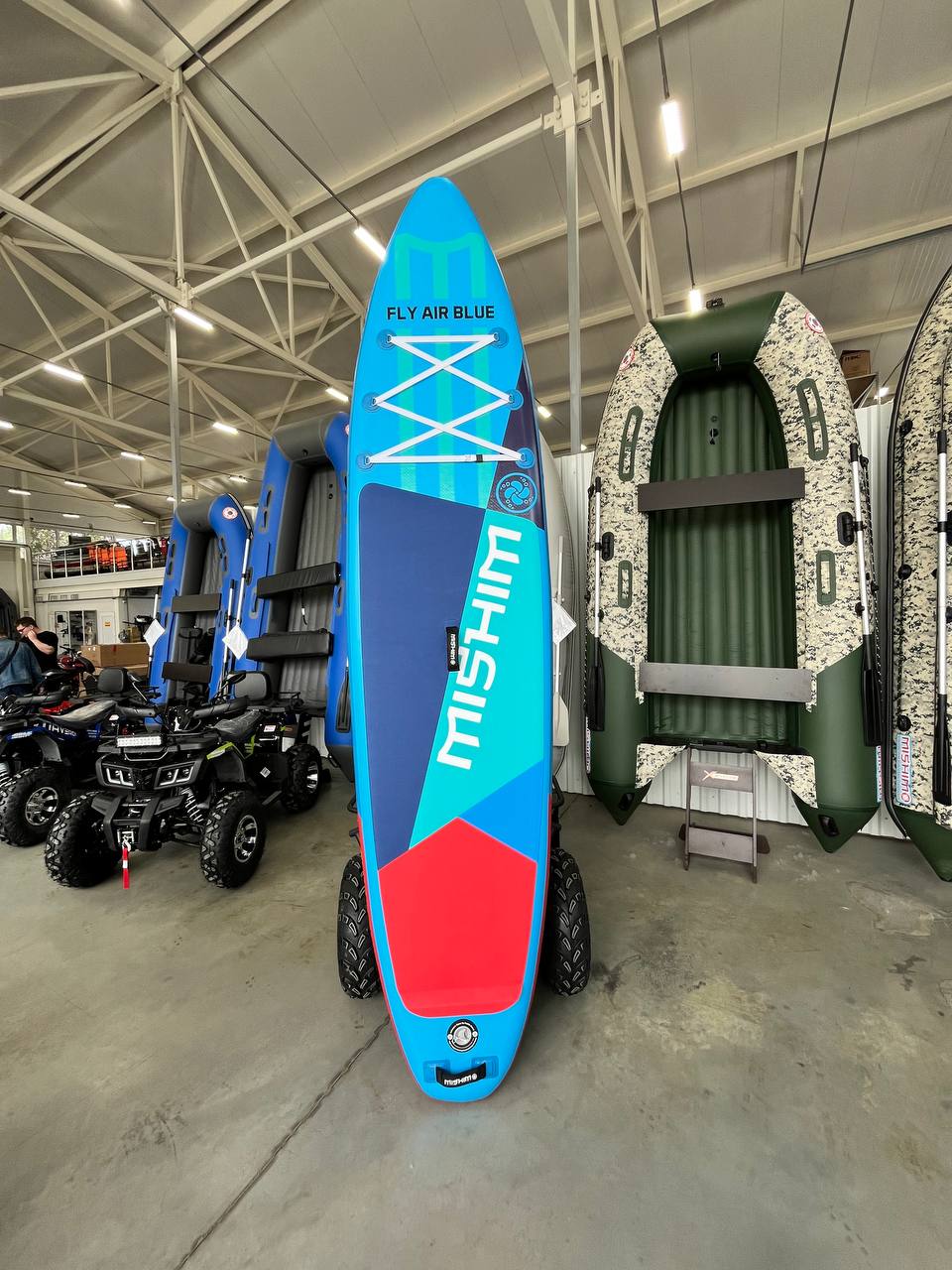 SUP (САП) Доска MISHIMO FLY AIR BLUE 10,8’ (330см) в Копейске
