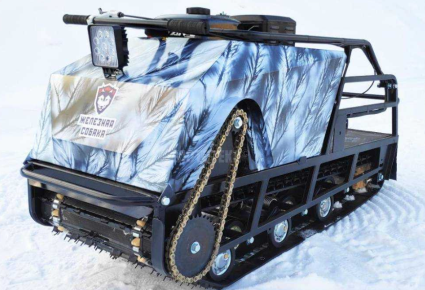 Мотобуксировщик Irondog (Железная собака) M500 20  Камуфляж Охотник в Копейске