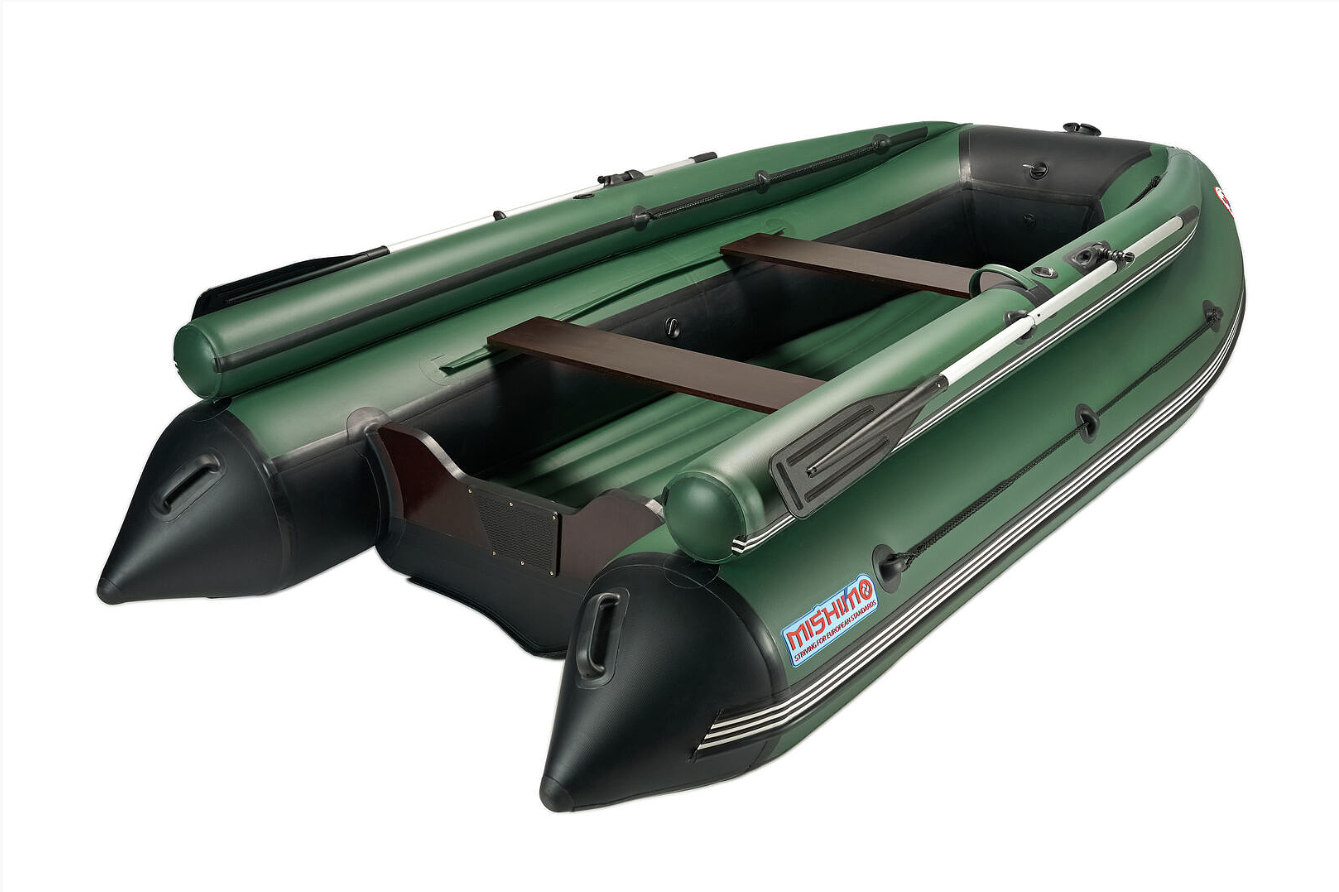 КОМПЛЕКТ ЛОДКА MISHIMO FAMILY LITE 370 + МОТОР MARLIN MP 9.9 AMHS PROLINE FORCE в Копейске