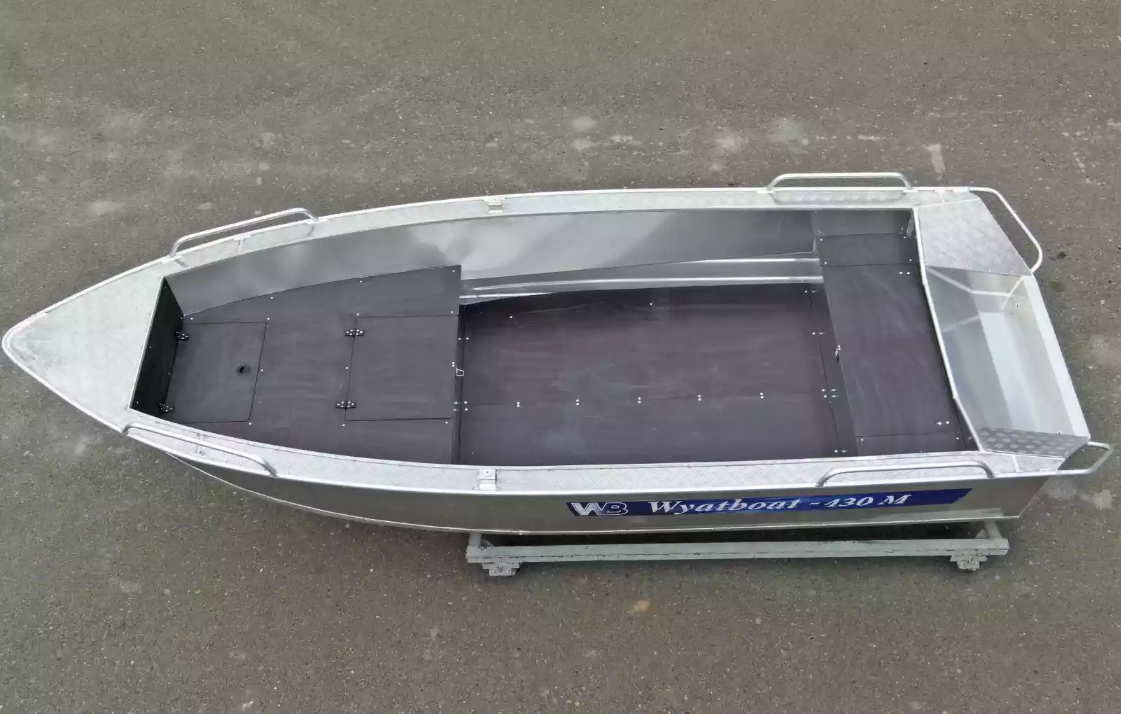 Алюминиевая лодка  Wyatboat-430М FISH в Копейске
