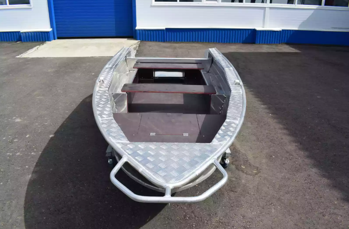 Алюминиевая лодка Wyatboat-390Р Увеличенный борт в Копейске