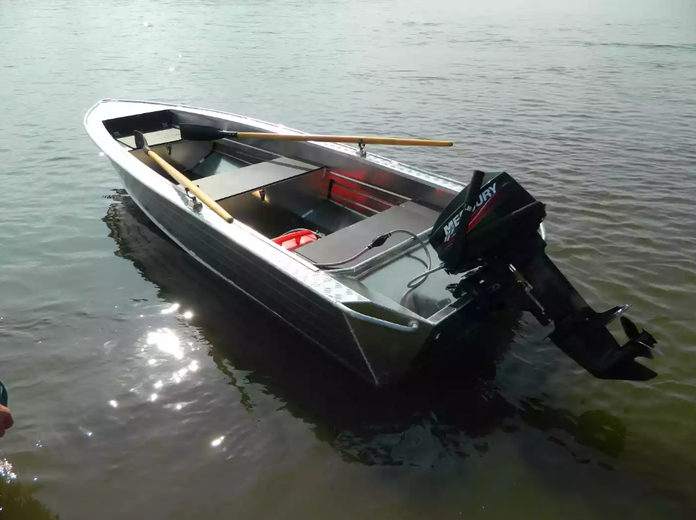 Алюминиевая лодка Wyatboat-390 У в Копейске