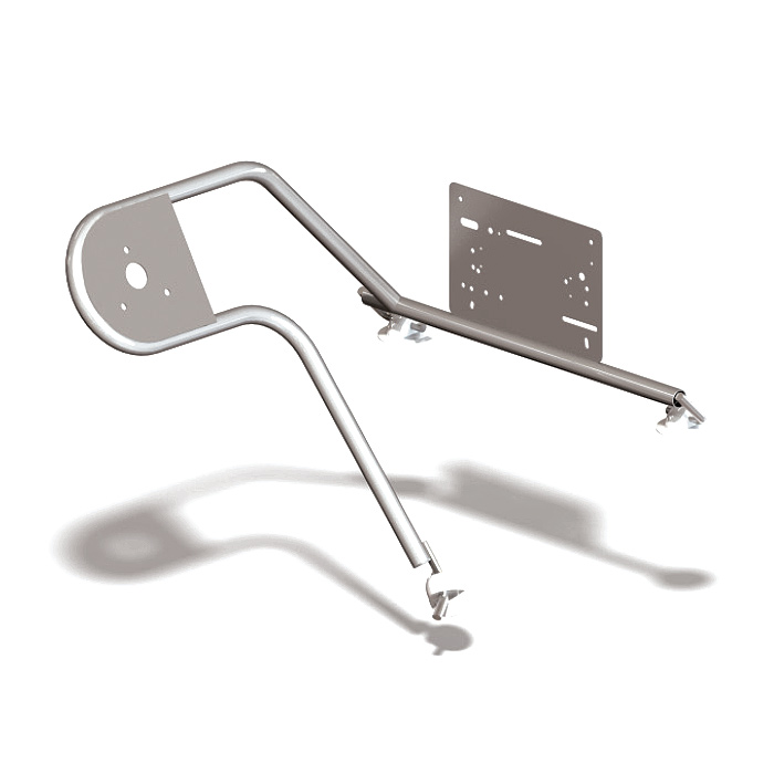 Стойка рулевая с креплением на баллон надувной лодки 25мм в Копейске