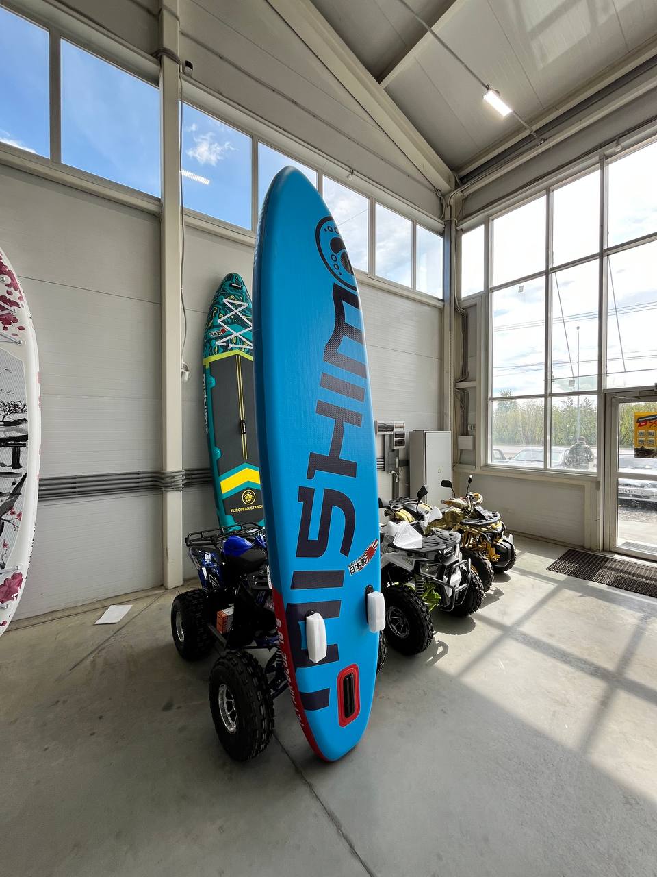 SUP (САП) Доска MISHIMO FLY AIR BLUE 10,8’ (330см) в Копейске