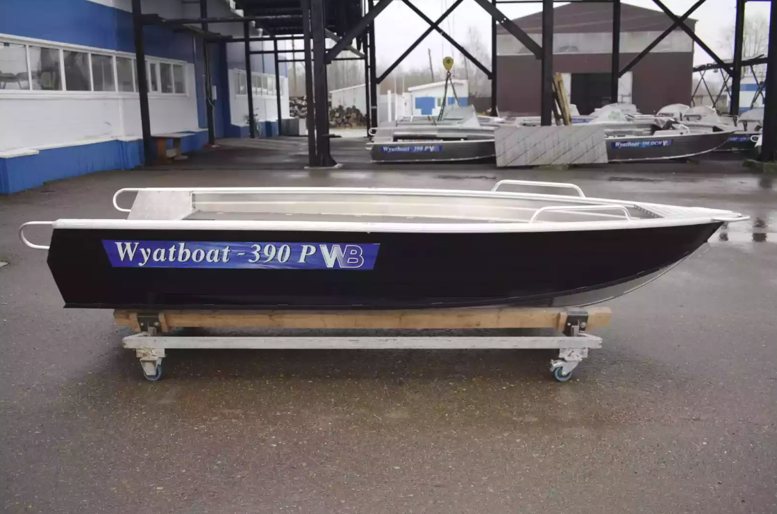 Алюминиевая лодка Wyatboat-390РМ в Копейске