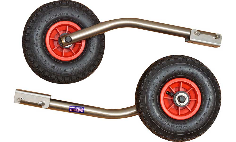 Транцевые колеса модульные удлиненные из нержавеющей стали в Копейске