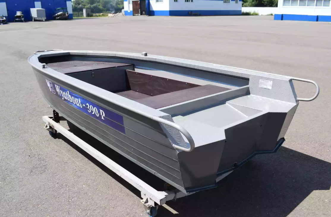 Алюминиевая лодка Wyatboat-390Р Fish в Копейске