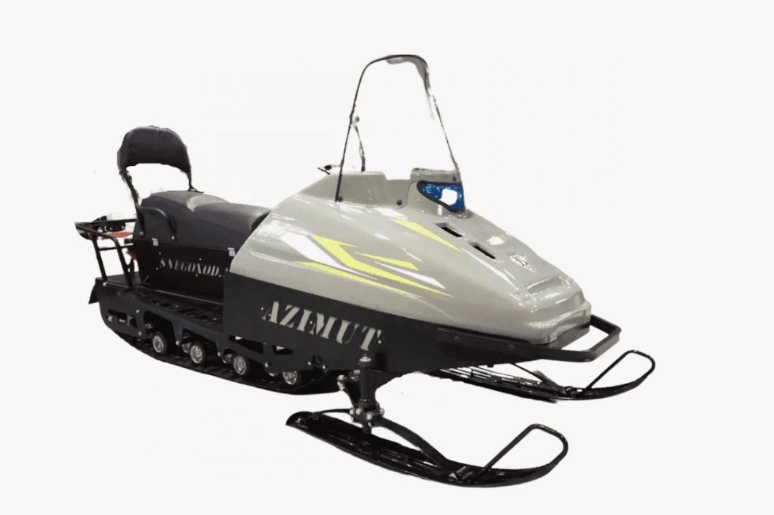 Миниснегоход Бурлак Азимут 20 л.с. , эл.запуск, реверс, тормоз гидравл, капот серый в Копейске