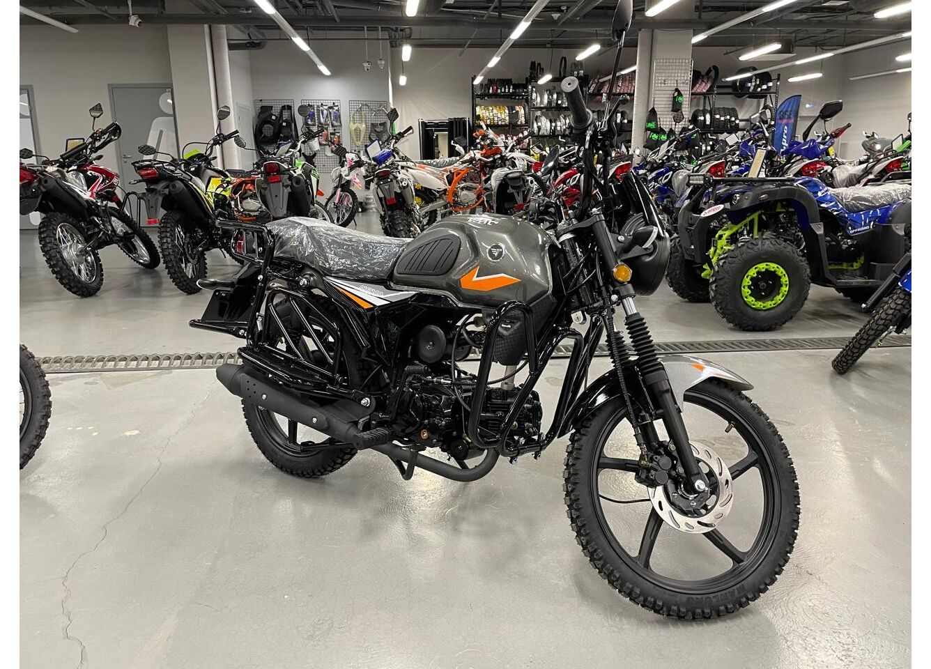 Мопед VMC NOVA 49сс (125сс) Led Full, дисковый тормоз, RKB RATO с баланс. валом, сигнализация в Копейске