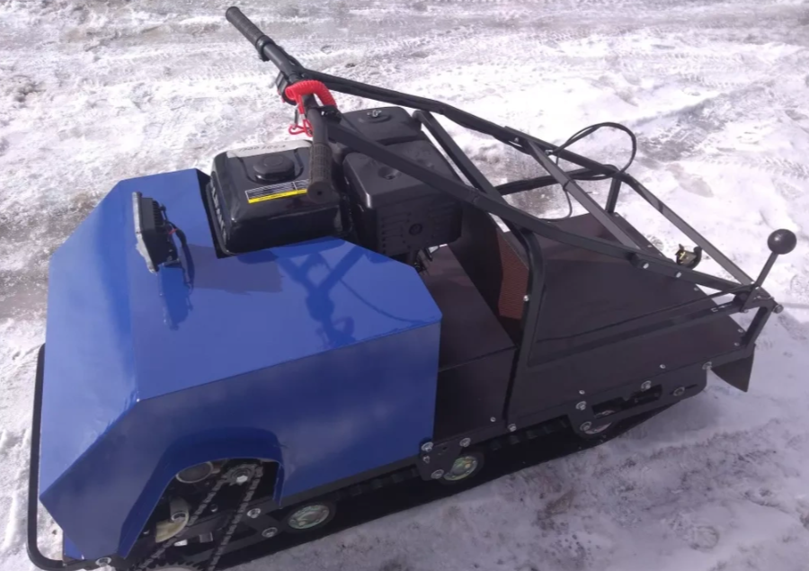 Мотобуксировщик AhtaR ЗИМА с реверсом (задний ход) в Копейске