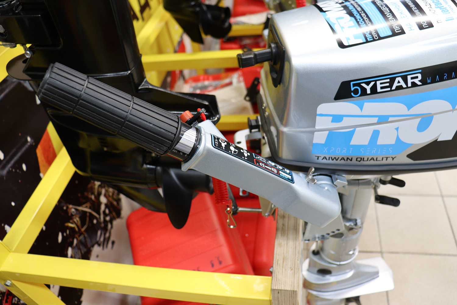 Лодочный мотор PROMAX SP5FHS (внешний бак 12 л) в Копейске