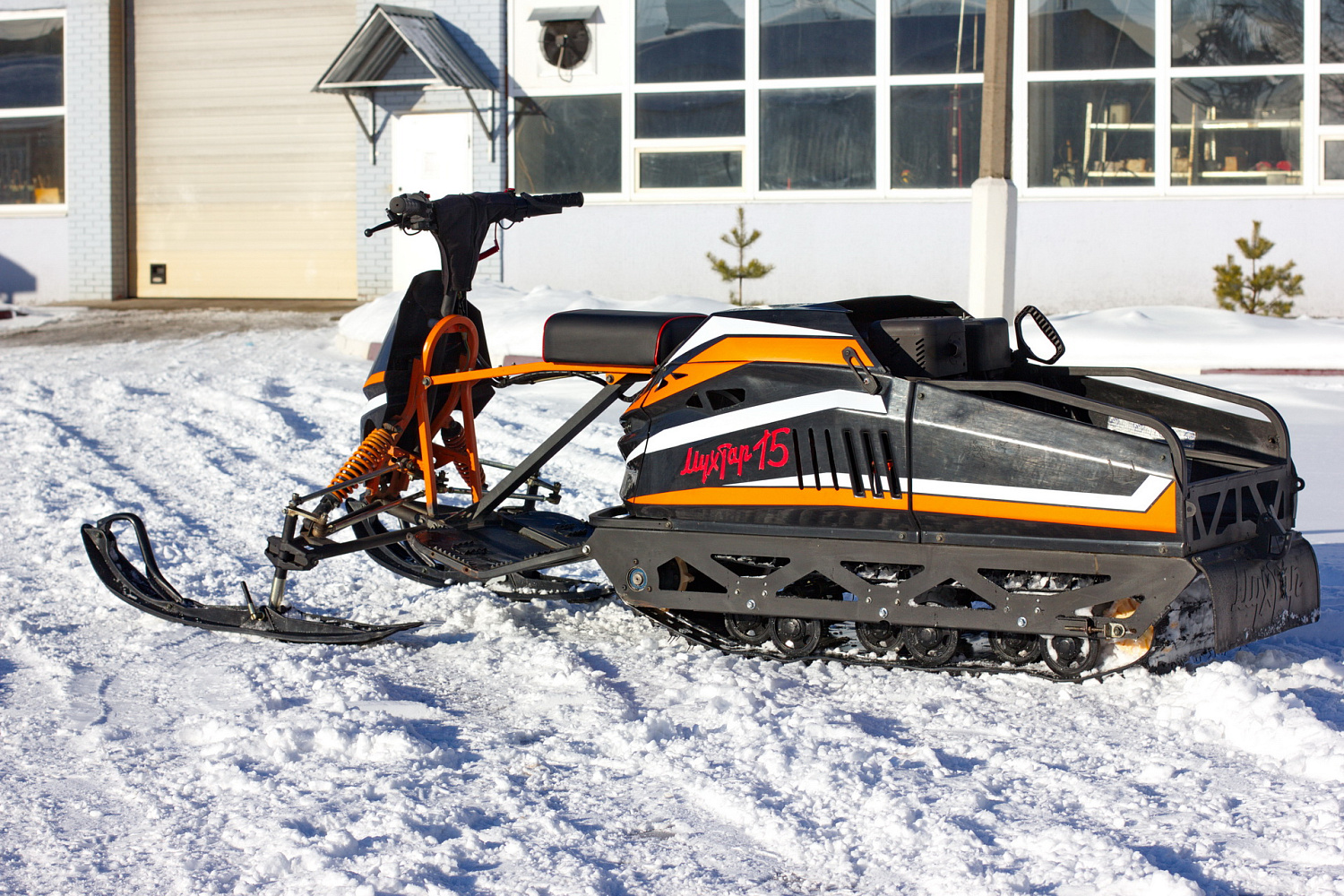 Мотобуксировщик IRBIS Мухтар 15 с лыжным модулем в комплекте в Копейске