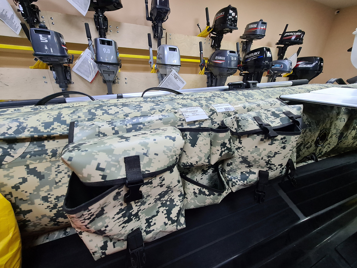 ОРГАНАЙЗЕР БОРТОВОЙ БОЛЬШОЙ ДЛЯ ЛОДОК ПВХ 70Х22,5Х12 СМ в Копейске