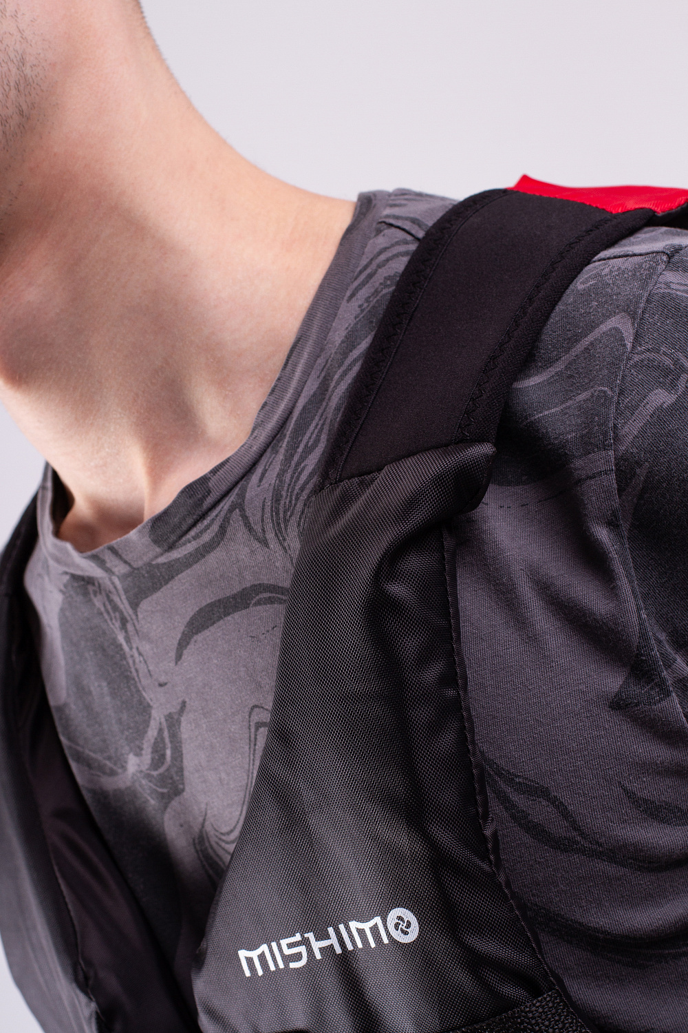 Жилет спасательный MISHIMO PRO Премиум качества Черно-красный в Копейске